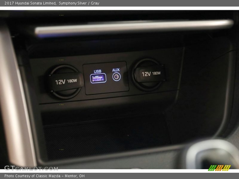 Symphony Silver / Gray 2017 Hyundai Sonata Limited