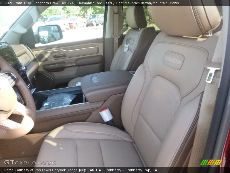 Front Seat of 2020 1500 Longhorn Crew Cab 4x4