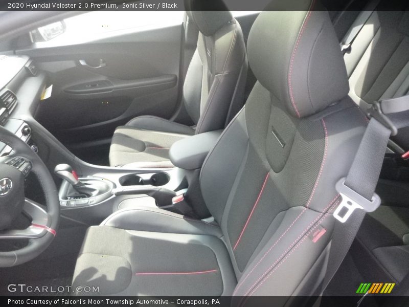 Front Seat of 2020 Veloster 2.0 Premium