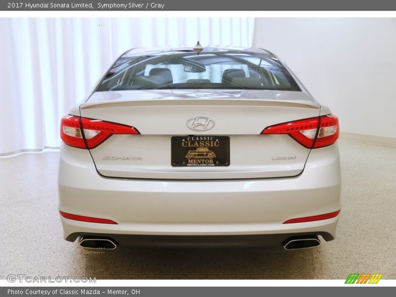 Symphony Silver / Gray 2017 Hyundai Sonata Limited