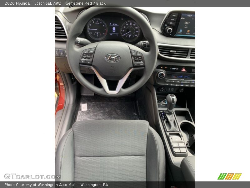 Gemstone Red / Black 2020 Hyundai Tucson SEL AWD