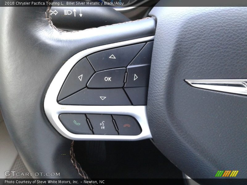 Billet Silver Metallic / Black/Alloy 2018 Chrysler Pacifica Touring L