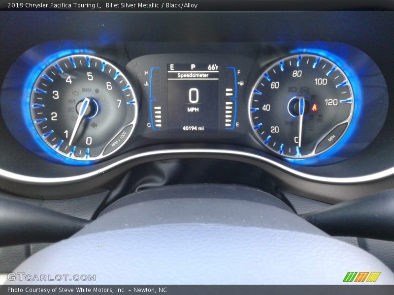 Billet Silver Metallic / Black/Alloy 2018 Chrysler Pacifica Touring L