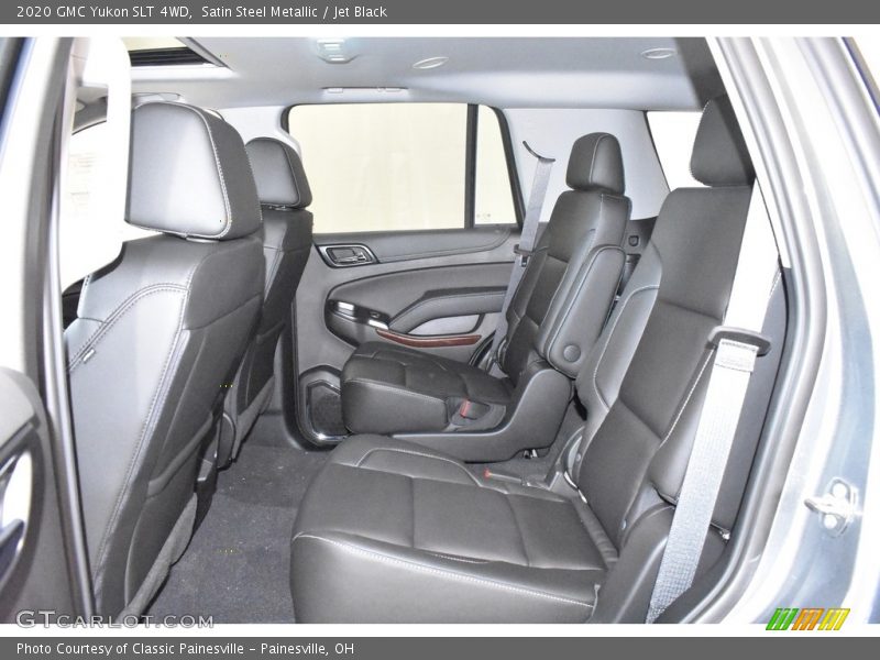 Satin Steel Metallic / Jet Black 2020 GMC Yukon SLT 4WD
