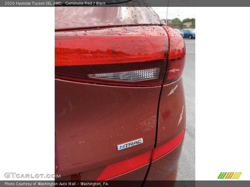 Gemstone Red / Black 2020 Hyundai Tucson SEL AWD