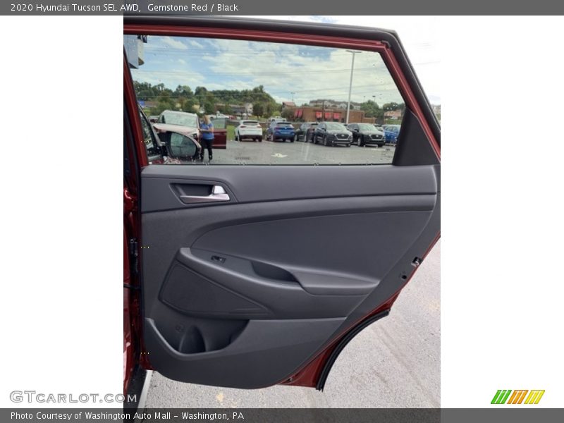 Gemstone Red / Black 2020 Hyundai Tucson SEL AWD