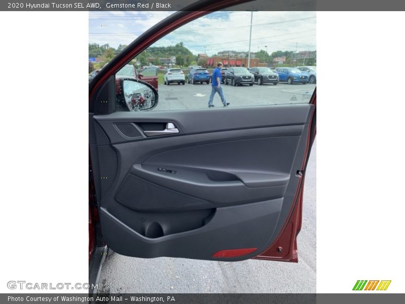 Gemstone Red / Black 2020 Hyundai Tucson SEL AWD