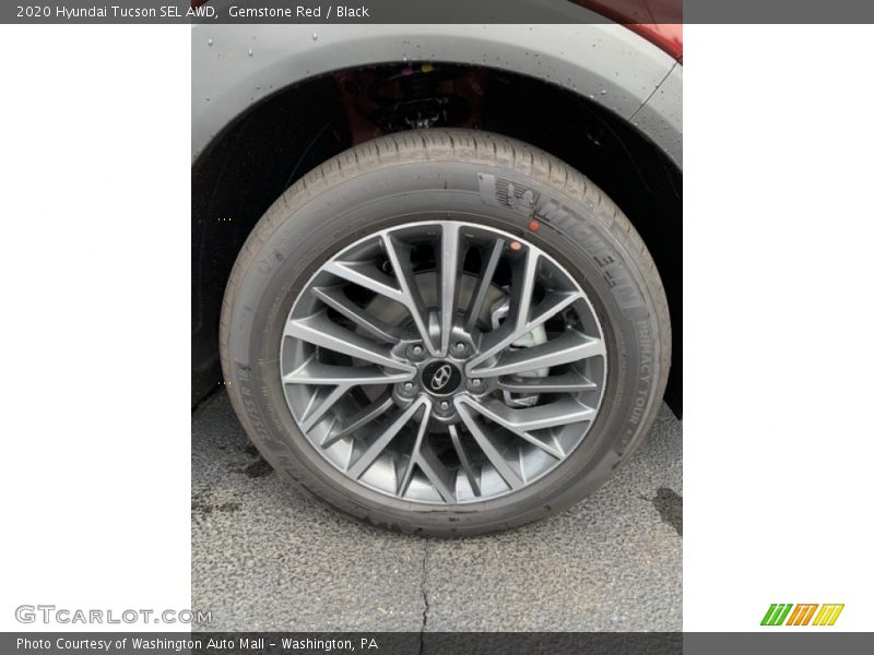 Gemstone Red / Black 2020 Hyundai Tucson SEL AWD