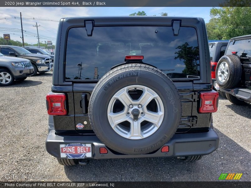 Black / Black 2020 Jeep Wrangler Unlimited Sport 4x4