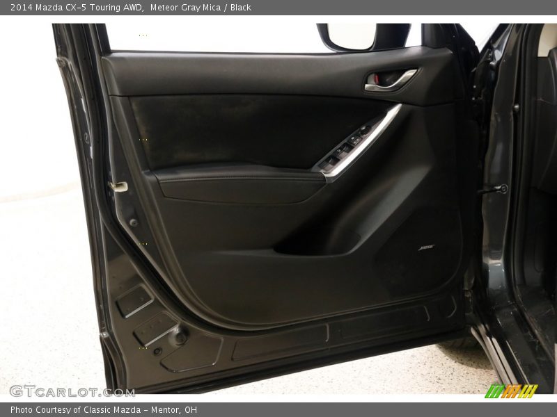 Meteor Gray Mica / Black 2014 Mazda CX-5 Touring AWD