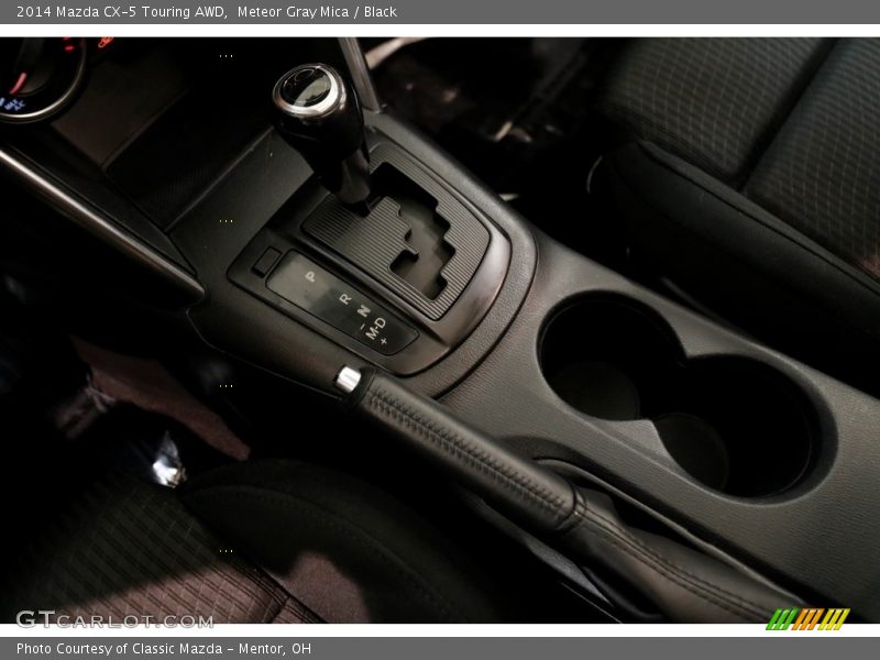 Meteor Gray Mica / Black 2014 Mazda CX-5 Touring AWD