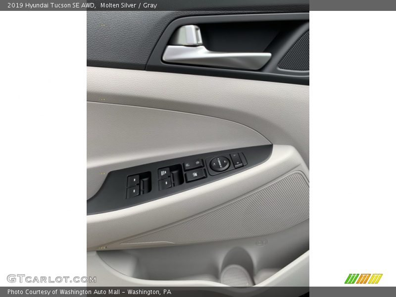 Molten Silver / Gray 2019 Hyundai Tucson SE AWD