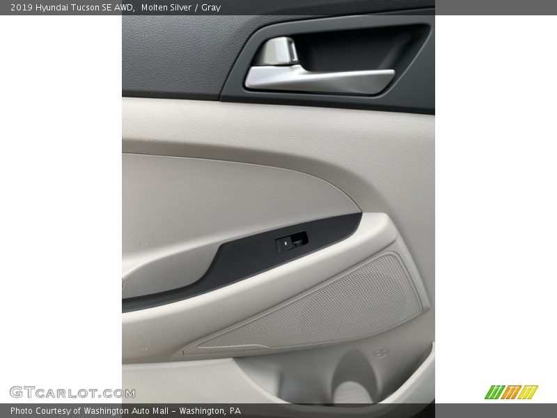 Molten Silver / Gray 2019 Hyundai Tucson SE AWD