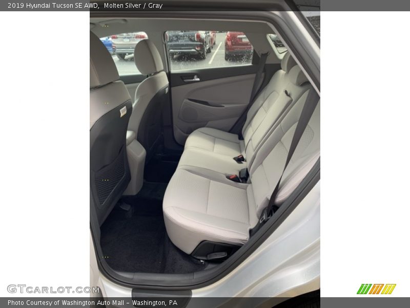 Molten Silver / Gray 2019 Hyundai Tucson SE AWD