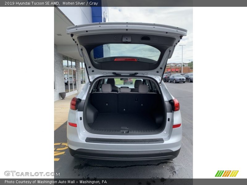 Molten Silver / Gray 2019 Hyundai Tucson SE AWD