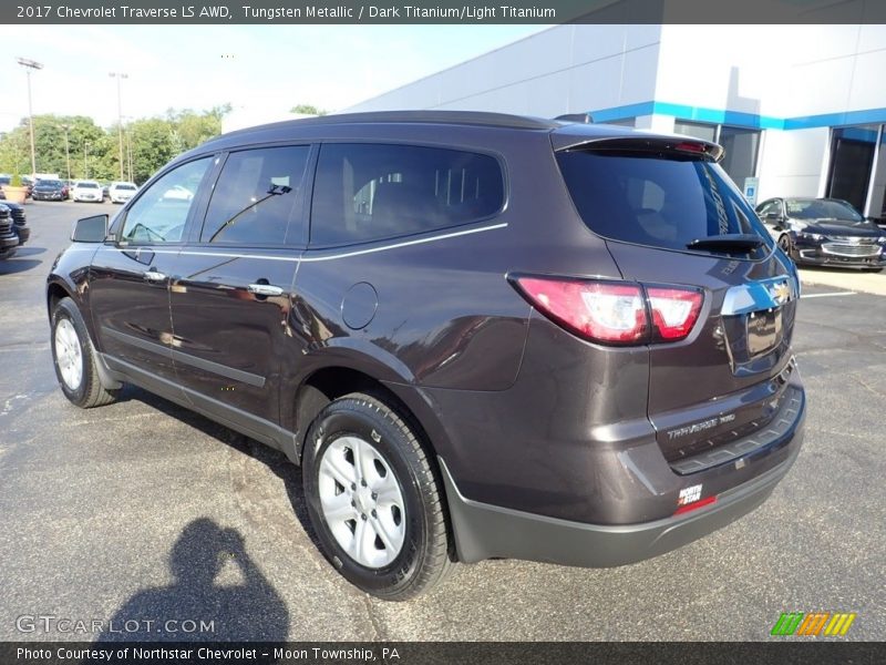Tungsten Metallic / Dark Titanium/Light Titanium 2017 Chevrolet Traverse LS AWD