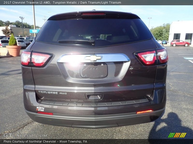 Tungsten Metallic / Dark Titanium/Light Titanium 2017 Chevrolet Traverse LS AWD