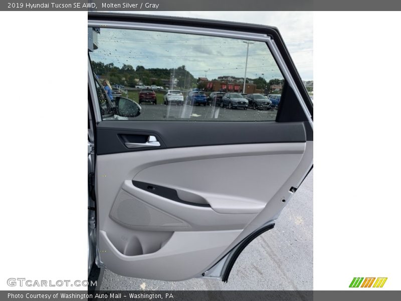 Molten Silver / Gray 2019 Hyundai Tucson SE AWD