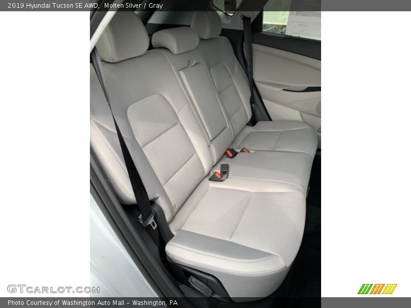Molten Silver / Gray 2019 Hyundai Tucson SE AWD