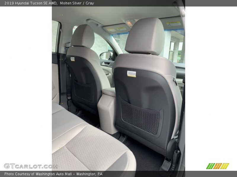 Molten Silver / Gray 2019 Hyundai Tucson SE AWD