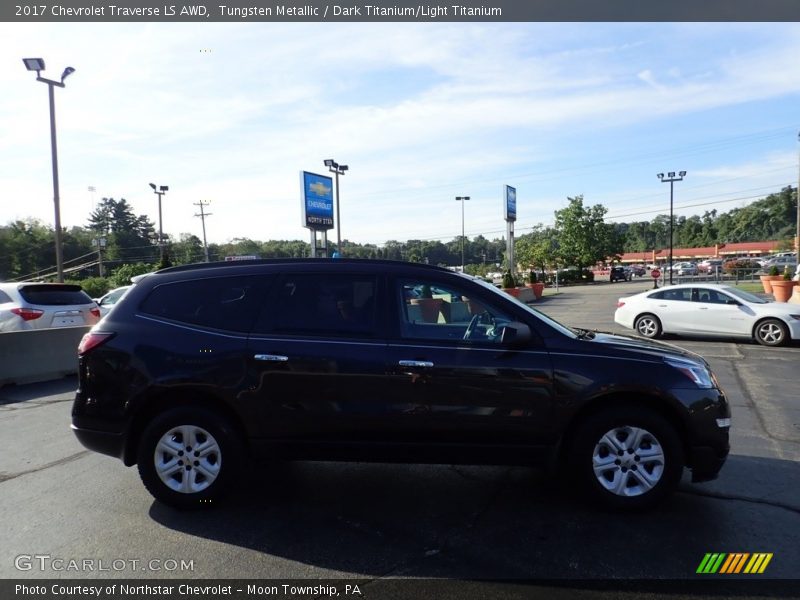 Tungsten Metallic / Dark Titanium/Light Titanium 2017 Chevrolet Traverse LS AWD