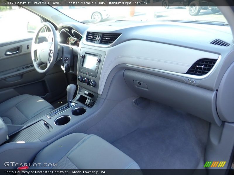 Tungsten Metallic / Dark Titanium/Light Titanium 2017 Chevrolet Traverse LS AWD