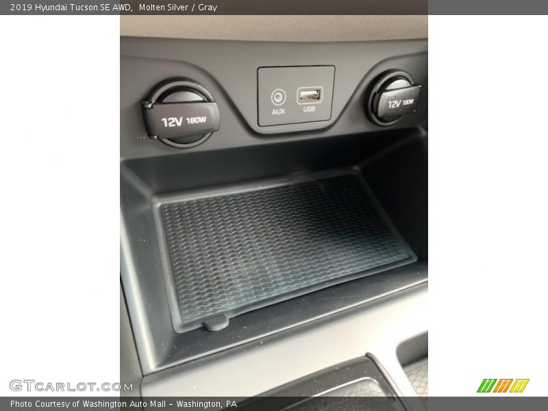 Molten Silver / Gray 2019 Hyundai Tucson SE AWD