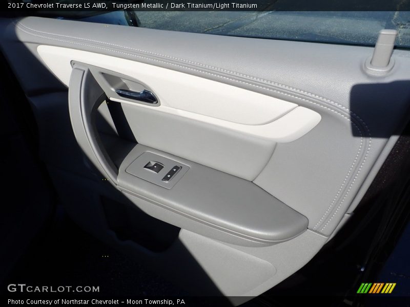 Tungsten Metallic / Dark Titanium/Light Titanium 2017 Chevrolet Traverse LS AWD