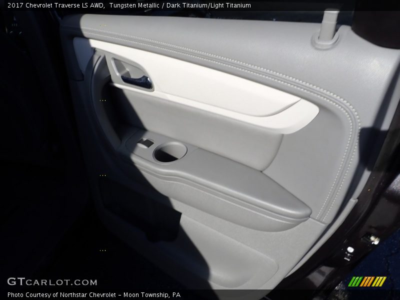 Tungsten Metallic / Dark Titanium/Light Titanium 2017 Chevrolet Traverse LS AWD