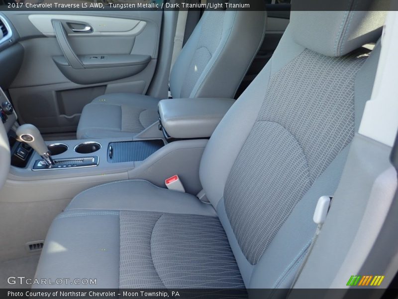 Tungsten Metallic / Dark Titanium/Light Titanium 2017 Chevrolet Traverse LS AWD