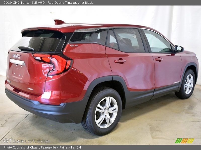 Red Quartz Tintcoat / Jet Black 2019 GMC Terrain SLE AWD