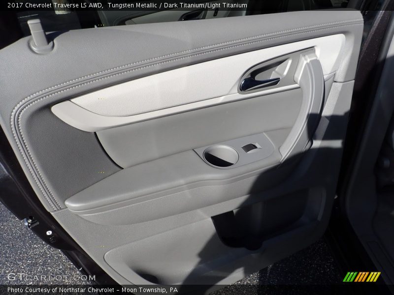 Tungsten Metallic / Dark Titanium/Light Titanium 2017 Chevrolet Traverse LS AWD