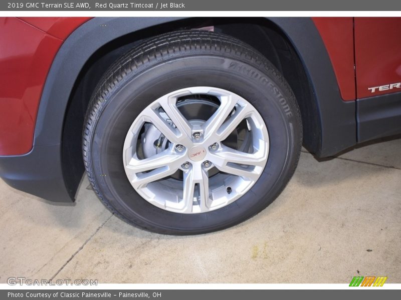 Red Quartz Tintcoat / Jet Black 2019 GMC Terrain SLE AWD
