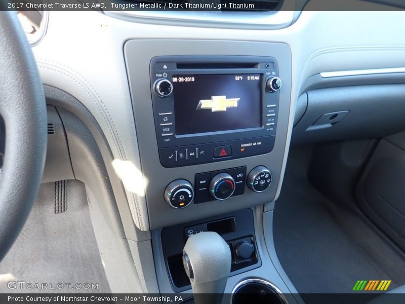 Tungsten Metallic / Dark Titanium/Light Titanium 2017 Chevrolet Traverse LS AWD