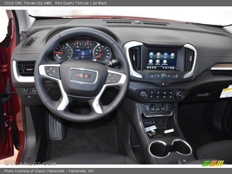 Red Quartz Tintcoat / Jet Black 2019 GMC Terrain SLE AWD