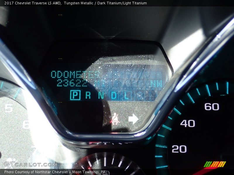 Tungsten Metallic / Dark Titanium/Light Titanium 2017 Chevrolet Traverse LS AWD
