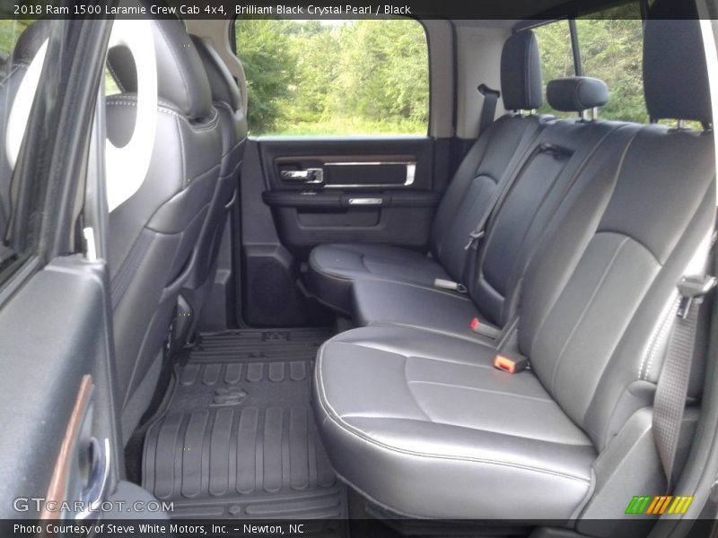 Brilliant Black Crystal Pearl / Black 2018 Ram 1500 Laramie Crew Cab 4x4