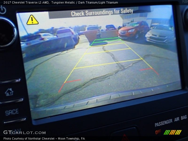 Tungsten Metallic / Dark Titanium/Light Titanium 2017 Chevrolet Traverse LS AWD