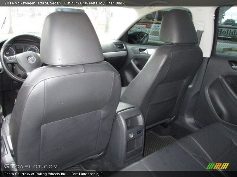 Platinum Gray Metallic / Titan Black 2014 Volkswagen Jetta SE Sedan
