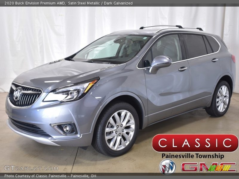 Satin Steel Metallic / Dark Galvanized 2020 Buick Envision Premium AWD