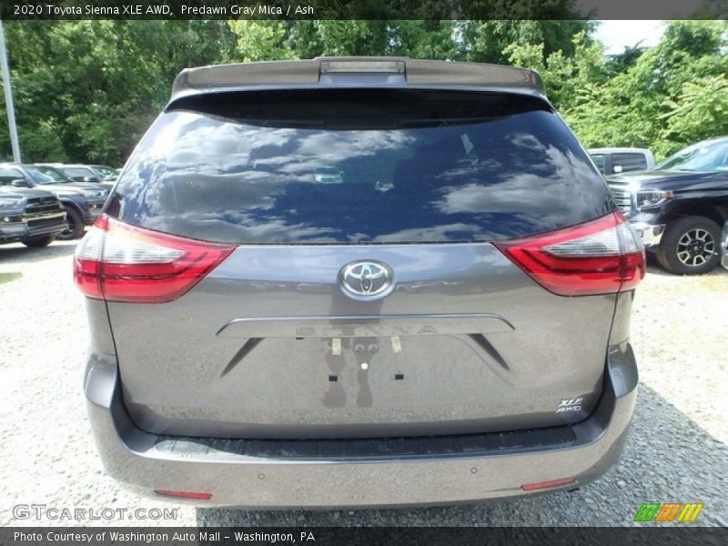 Predawn Gray Mica / Ash 2020 Toyota Sienna XLE AWD