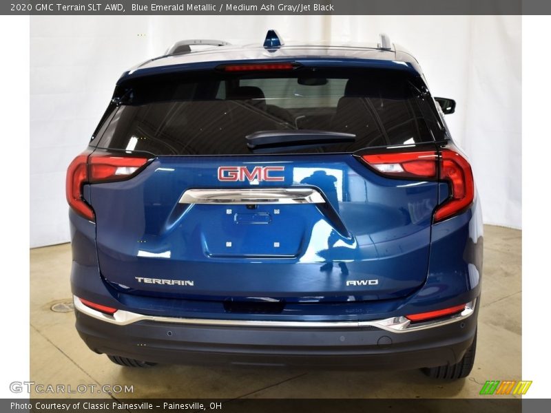 Blue Emerald Metallic / Medium Ash Gray/Jet Black 2020 GMC Terrain SLT AWD