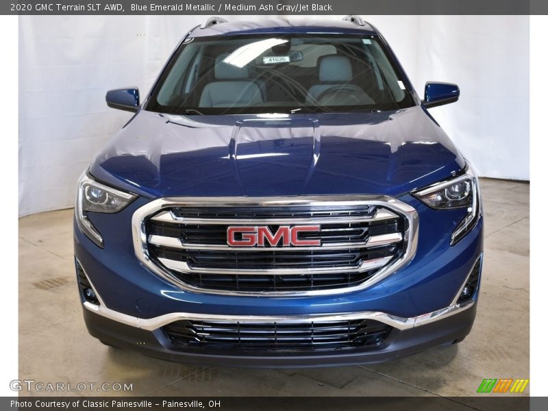 Blue Emerald Metallic / Medium Ash Gray/Jet Black 2020 GMC Terrain SLT AWD