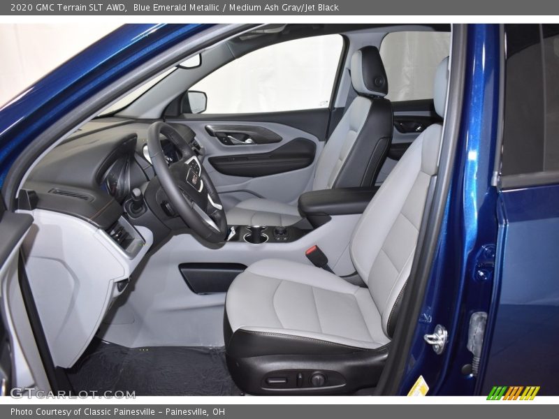 Blue Emerald Metallic / Medium Ash Gray/Jet Black 2020 GMC Terrain SLT AWD
