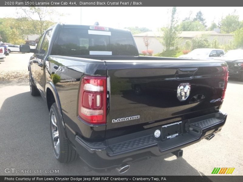 Diamond Black Crystal Pearl / Black 2020 Ram 1500 Laramie Crew Cab 4x4