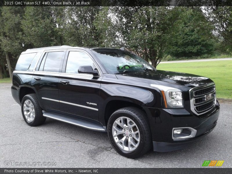 Onyx Black / Jet Black 2015 GMC Yukon SLT 4WD