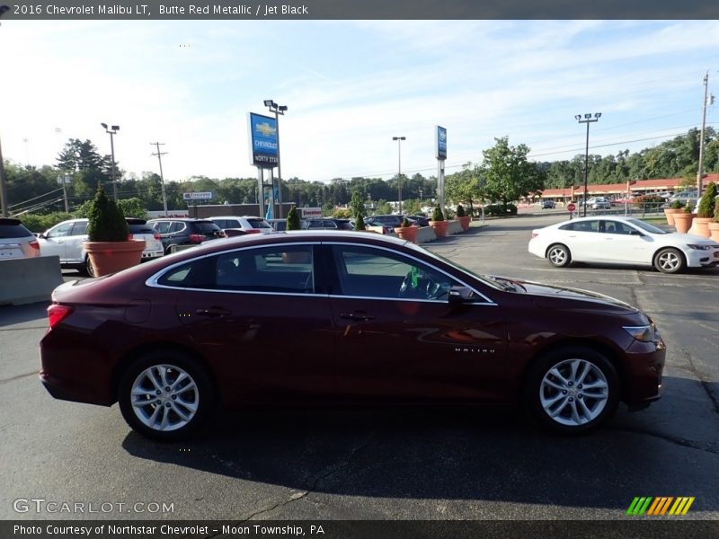 Butte Red Metallic / Jet Black 2016 Chevrolet Malibu LT