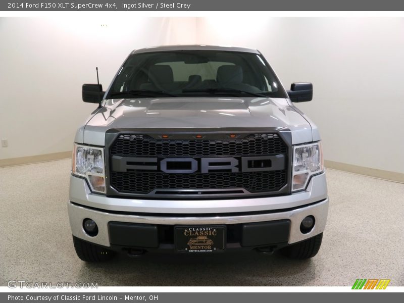 Ingot Silver / Steel Grey 2014 Ford F150 XLT SuperCrew 4x4