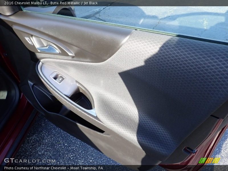 Butte Red Metallic / Jet Black 2016 Chevrolet Malibu LT
