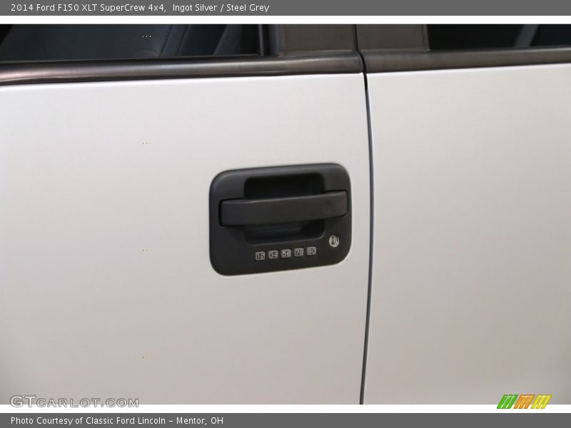 Ingot Silver / Steel Grey 2014 Ford F150 XLT SuperCrew 4x4